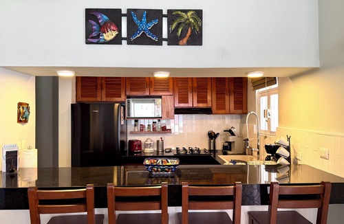 Cozumel Condo | Gorgeous 3BR condo ON THE BEACH! Great value and location! Cleaned Daily!