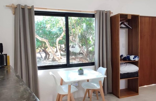 Isla Holbox Apartment | Great Value, Beach 1 block, Mini Kitchen, c7
