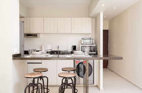 Playacar Apartment | Ground Fl Studio, Nice area, 2 pools, 15 min walk to beach