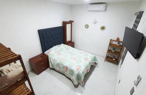 Manzanillo Apartment | Hermoso Roof Garden con excelente vista
