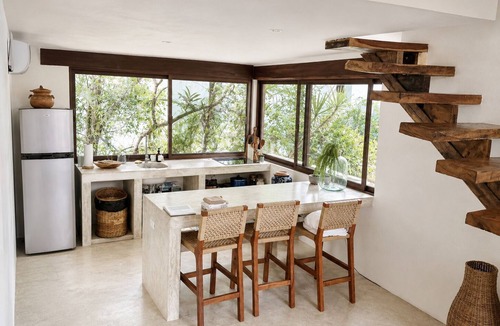Tulum House | Ikal Kaan : is a Bohemian Bungalow with AC in tranquil Tulum
