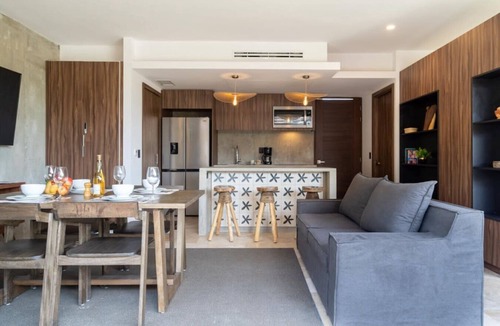 Zama Condo | Jungle Apartment with Cenote, Pool and Gym Access