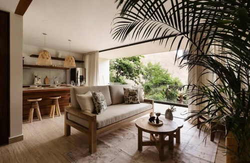 Playa Paraiso Apartment | K'Abax Samsara Jungle Condo Beach Club Access