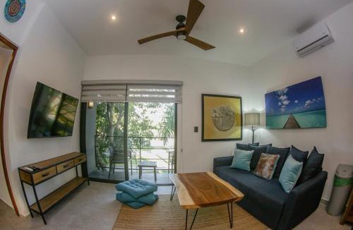 Mario Villanueva Madrid Apartment | Kam Na Ha #202 - Elegant, newly listed, 2 Bedroom Retreat with Rooftop Oasis and Pool