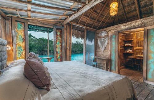 Huay-Pix Hotel | La Embajada Universal The Eighth Color of Bacalar