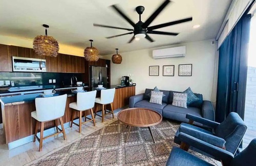 Playacar Condo | Luxury AWA Playacar Penthouse Private Rooftop Plunge Pool Gated Resort Living