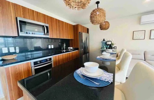 Playacar Condo | Luxury AWA Playacar Penthouse Private Rooftop Plunge Pool Gated Resort Living