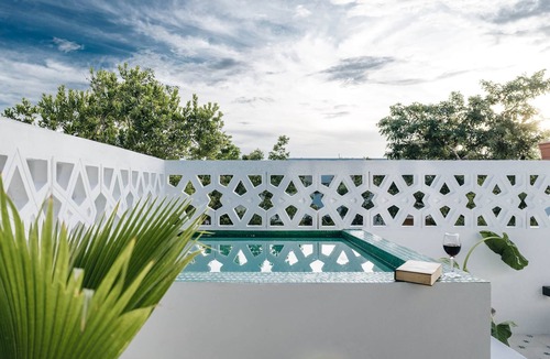 Ek Balam Village Villa | Luxury Villa, 4 Pools+Beach Club | Nocturna Sahara