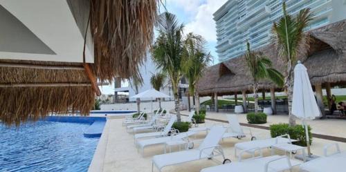 Zona Hotelera Apartment | MAREA PUERTO CANCUN, lujo comodidad y una vista espectacular
