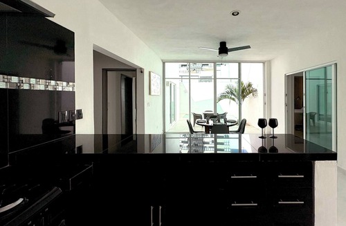 Merida Apartment | Modern Stay in Mérida North | Pool, A/C, Fast WiFi