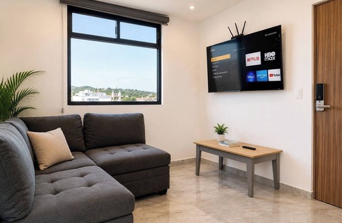 San Martin Texmelucan Apartment | Texmelucan Downtown Suite with Fast Wi-Fi