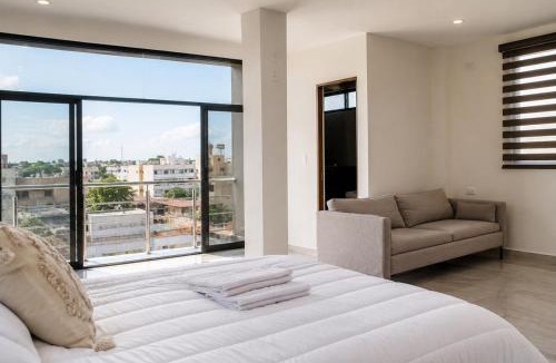 San Martin Texmelucan Apartment | Loft con Vista al Popocatépetl Centro Texmelucan