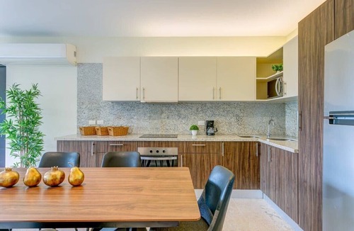 Centro Condo | Near Downtown Playa Stay: Rooftop Pool, BBQ, Gym