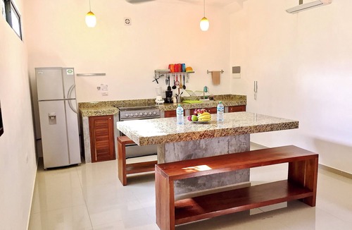 Tulum City Center Apartment | Nestled in the heart of Tulum town, steps away from Tulum's most lively street