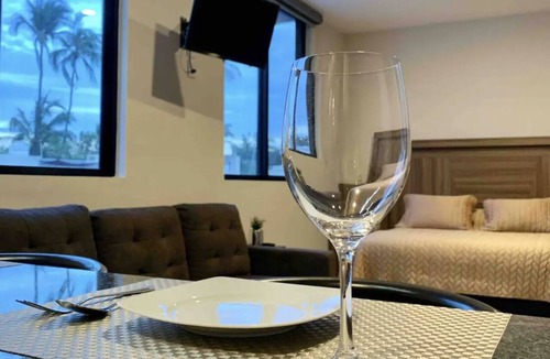 Las Gaviotas Condo | NEW! Ample Condo- Walk to Beach! AMAZING Location! Everything Walk-in distance!
