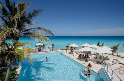 Zona Hotelera Apartment | New studio at the Beach, pool, gym, spa 2D