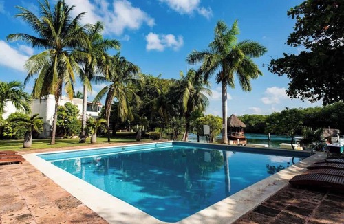 Zona Hotelera Villa | Nichupte lagoon tropical villa