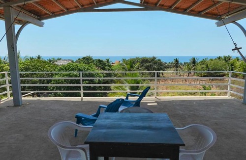 Santa Maria Tonameca Apartment | Ocean View 2BR Casita with Rooftop Terrace in Oaxaca