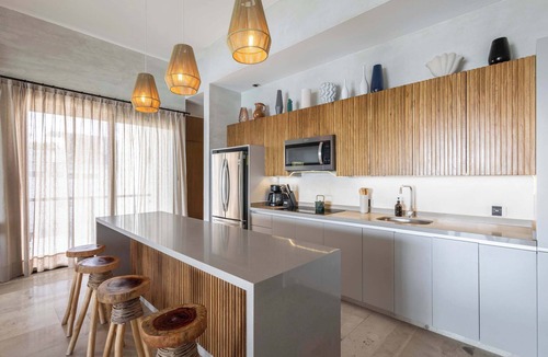 Tulsayab Condo | Oceanfront 3-Bed Luxury apt, kayaks Tulum