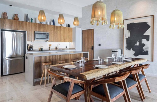 Tulsayab Condo | Oceanfront 3-Bed Luxury apt, kayaks Tulum