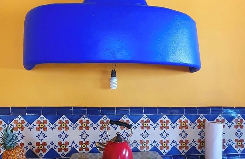 Santa Cruz House | Old yucateca hacienda with private cenotes and horses included, animals allowed
