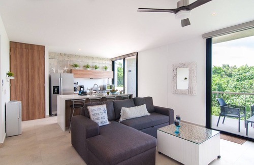 Akumal Apartment | PentHouse with best location and views in Riviera Maya, private rooftop, jacuzzi