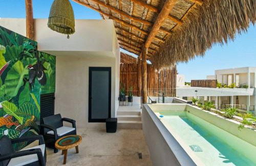 Playa Paraiso Apartment | Penthouse with Private Plunge Pool - 2 King Suites