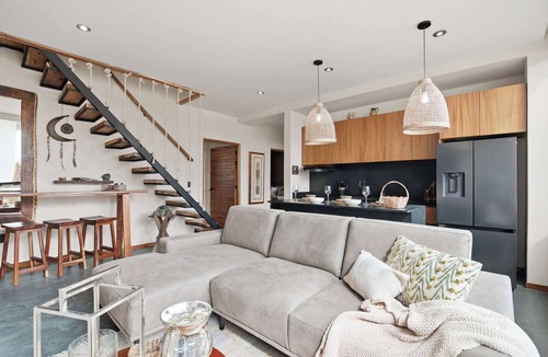 Playa Paraiso Apartment | Penthouse with Rooftop Plunge Pool - Distant Ocean