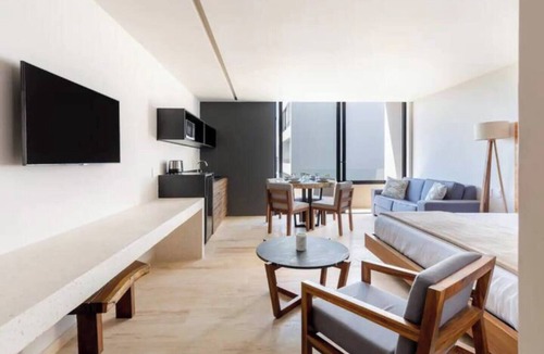 Centro Apartment | Playa del Carmen Studio|Steps away from the Ferry+Rooftop