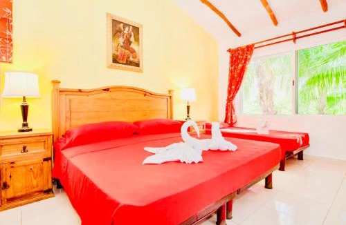 Playacar House | Playacar - Executive Budget Room With Swimming Pool Air Conditioning and Parking