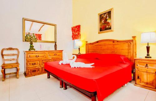 Playacar House | Playacar - Executive Budget Room With Swimming Pool Air Conditioning and Parking