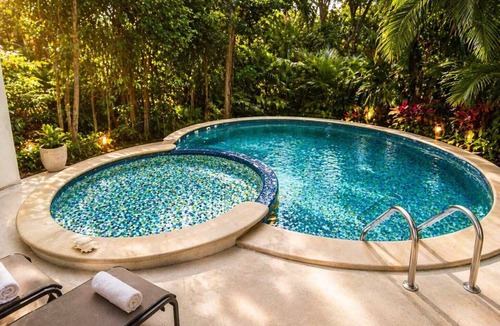 Playacar Villa | Playacar Villa, Private Pool, Patio & Balcony