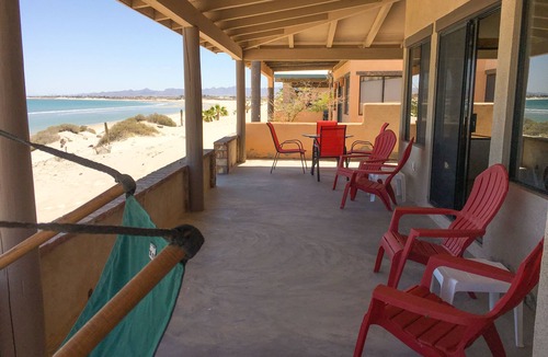 San Felipe House | PROMO-Beach Front on a Sandy Beach, Hi speed Wi-Fi- Gated community