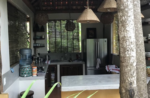 Zihuatanejo House | Romantic bungalow surrounded by trees.