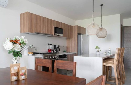 Akumal Apartment | Santamar A107 · Vida w Garden/Beach Club/Gym/RTop Ocean view-wifi