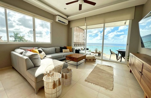 Cozumel Apartment | Seabreeze Deck12 Luxury Oceanfront Fully Equipped