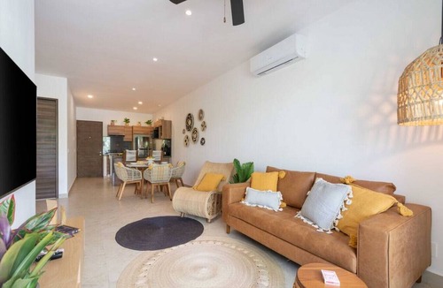Akumal Condo | Selva 202 · Serenity by the sea w Beach & Cenote, Ldry+Parking