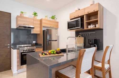Akumal Condo | Selva 202 · Serenity by the sea w Beach & Cenote, Ldry+Parking