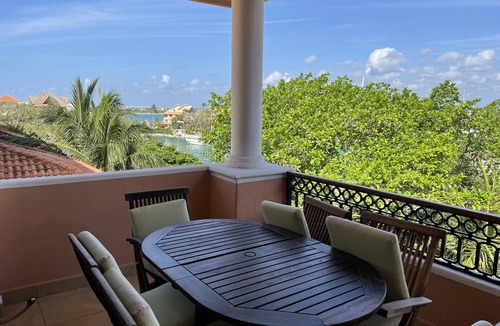 Puerto Aventuras Condo | Spacious 2-Bedroom Ocean and Marina view penthouse with private rooftop terrace