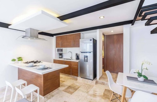Zazil-ha Apartment | Splash Plunge Pool, Rooftop Terrace, Patio, 4 Blks to Beach & 3 Blks to 5th Ave
