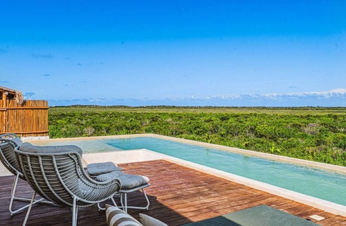 Playa Paraiso Condo | Stellar 2BR w Beach Club | Work Desk | Gym & Yoga Access