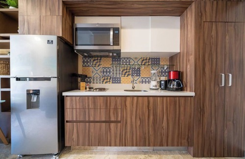 Zazil-ha Apartment | Studio a few steps from the Beach - Bahay CarDms