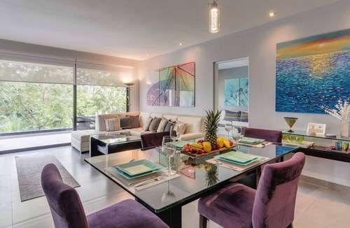 Villa Juarez Condo | Stylish condo in luxury Corasol beach/golf resort
