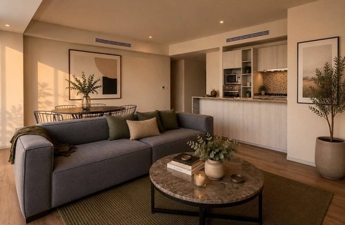Financial District Condo | Stylish Retreat in the Heart of Providencia