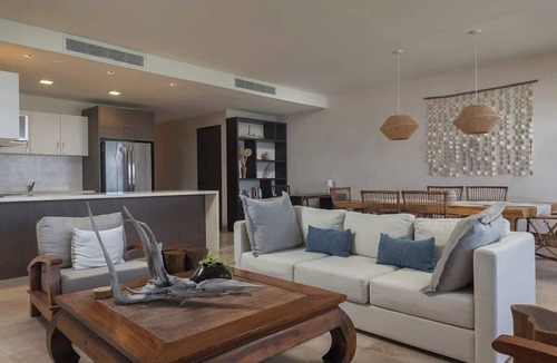 Soliman Bay Apartment | Tankah Bay 3BR Oceanview | Private Rooftop with plunge pool