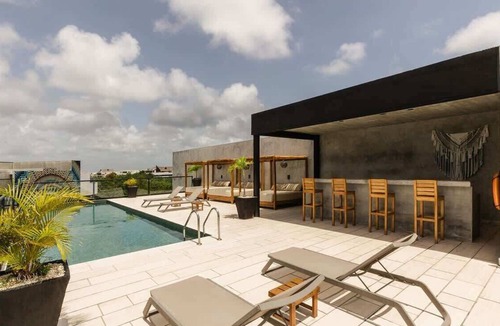 Ek Balam Village Condo | Terramar Viento Apartment Beach Club Access