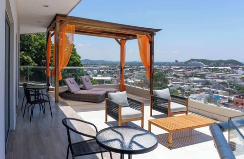 Balcones de Loma Linda Apartment | The Best View in Mazatlán, with private terrace