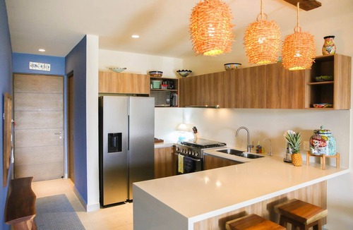Akumal Apartment | Tortuga Azul With Beach Access Private Rooftop Pool