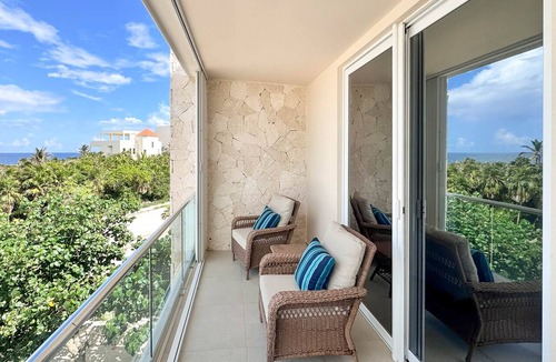 Akumal Apartment | Tortuga Azul With Beach Access Private Rooftop Pool