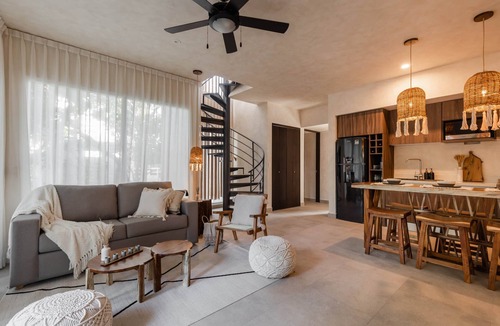 Tulum Apartment | Tuluminati House-Bohemian Chic Luxury @Zama, Tulum